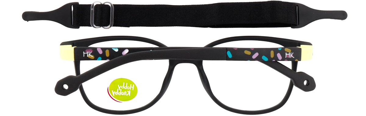 HK608-C1-Handmade Mix Material-Midnight Black