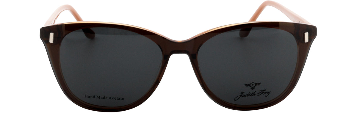 JF9218-C3-Handmade Bio Acetate-Translucent Amber