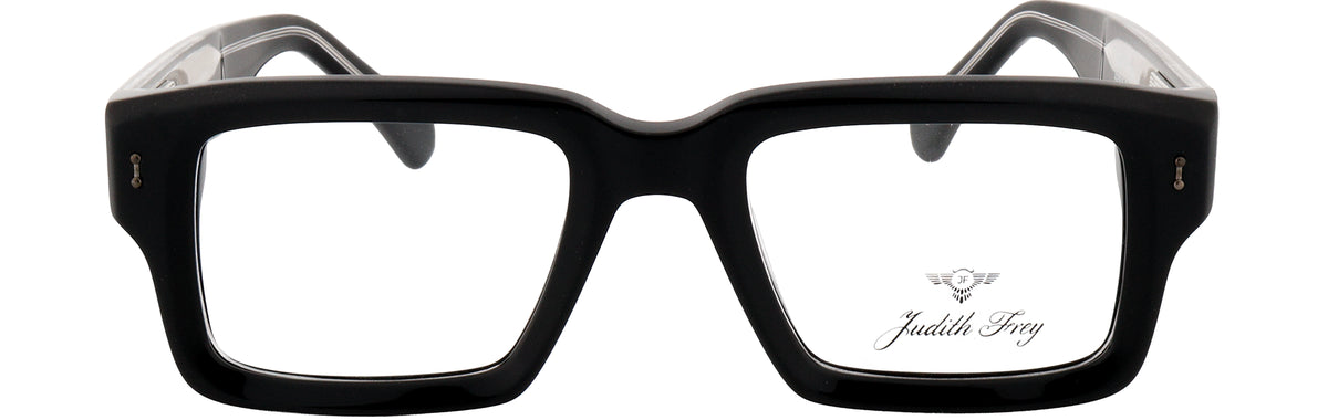 JF25916-C1-Handmade Bio Acetate-Midnight Black