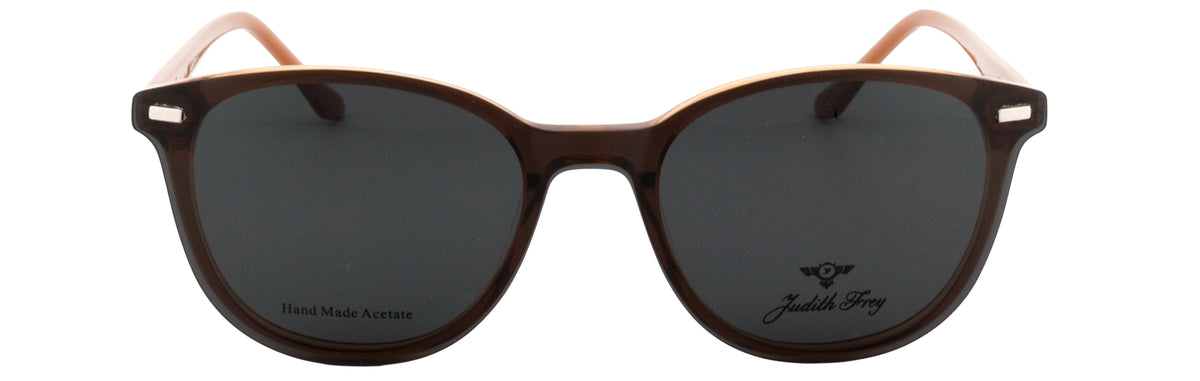 JF9216-C3-Handmade Bio Acetate-Translucent Amber