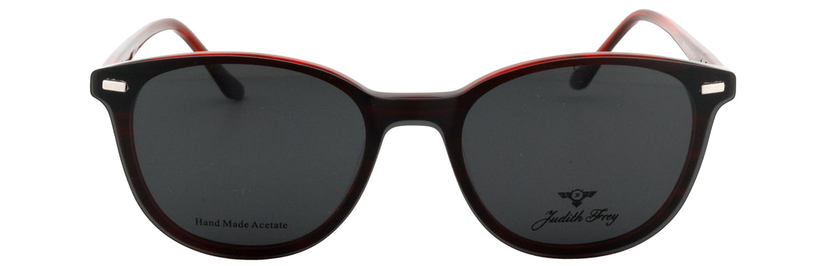 JF9216-C4-Handmade Bio Acetate-Scarlet Red
