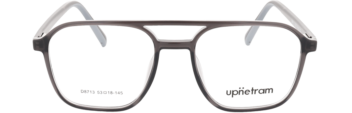 UP8713-C2-Handmade Mix Material-Smokey Grey