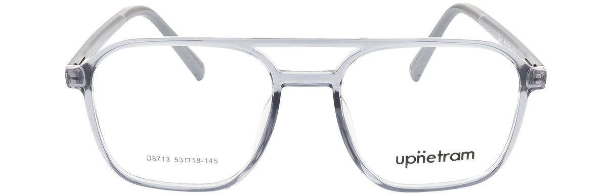 UP8713-C3-Handmade Mix Material-Translucent Grey