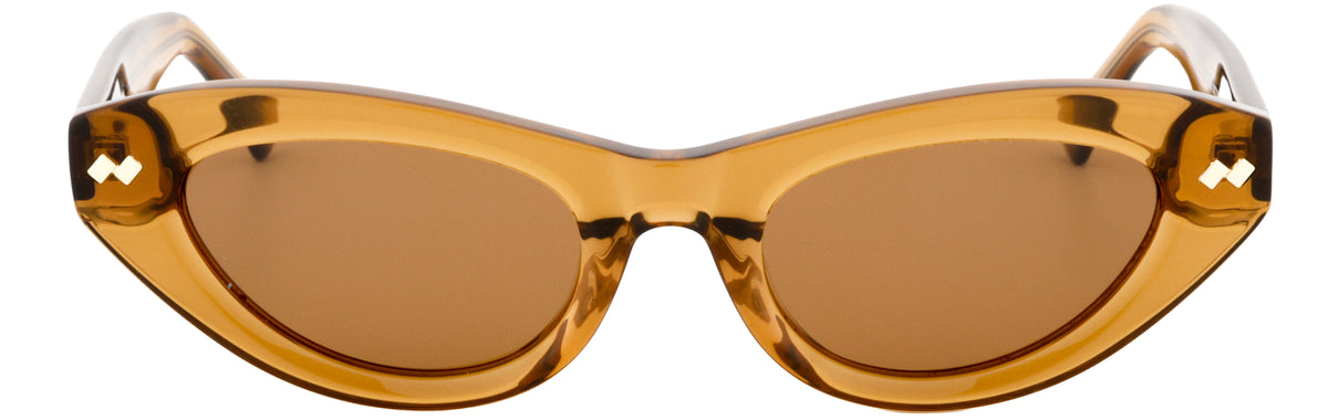 ST1636-C4-Handmade Bio Acetate-Translucent Brown