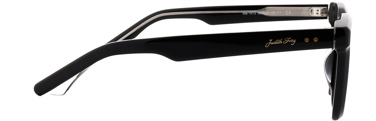 JF1572-C1-Handmade Bio-Acetate-Midnight Black