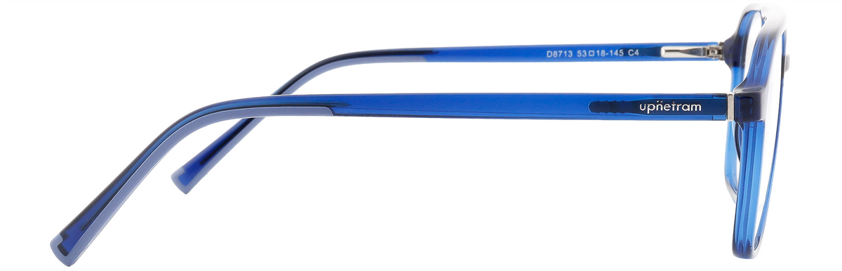 UP8713-C4-Handmade Mix Material-Artic Blue