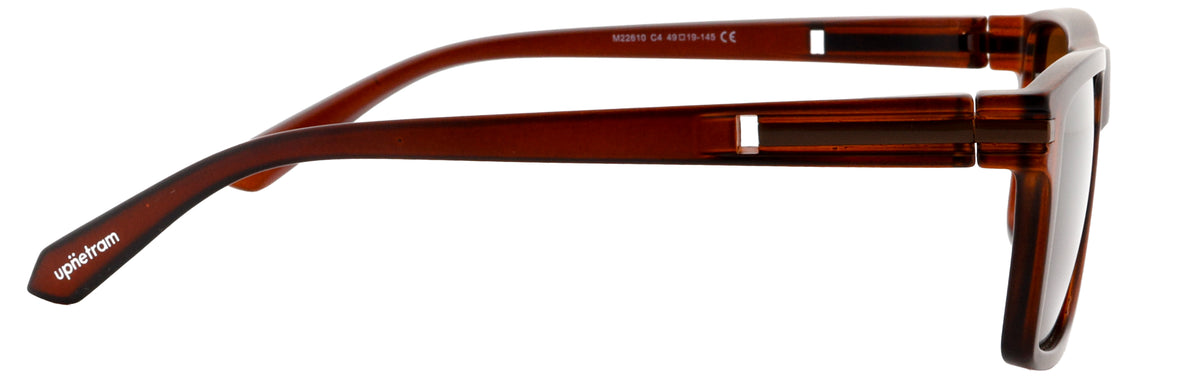 UP22610-C4-Handmade Mix Material-Translucent Brown