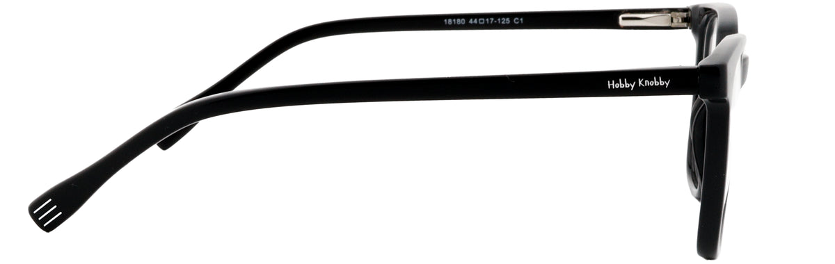 HK18180-C1-Handmade Mix Material-Midnight Black