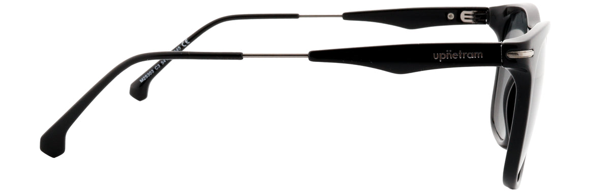 UP25303-C3-Handmade Mix Material-Midnight Black