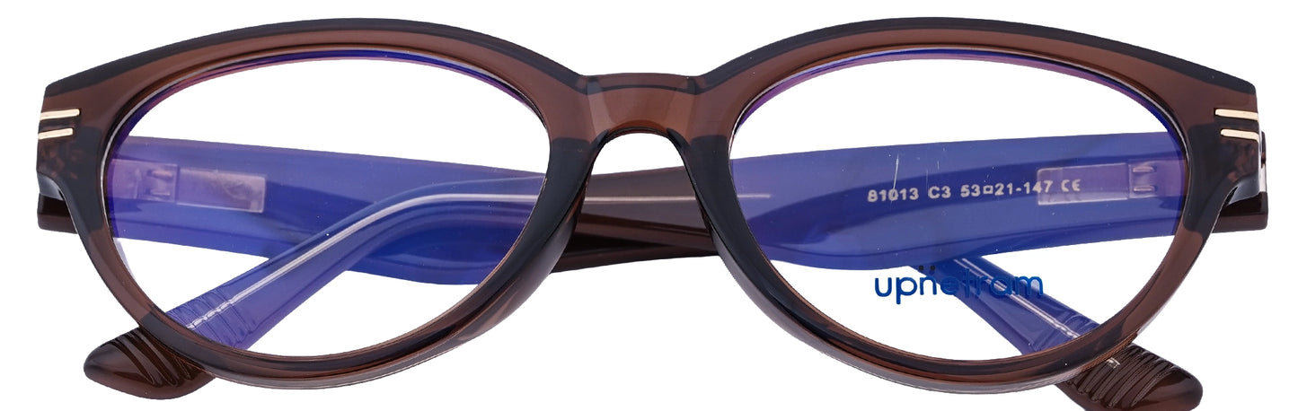 UP81013-C3-Handmade Mix Material-Havana Brown