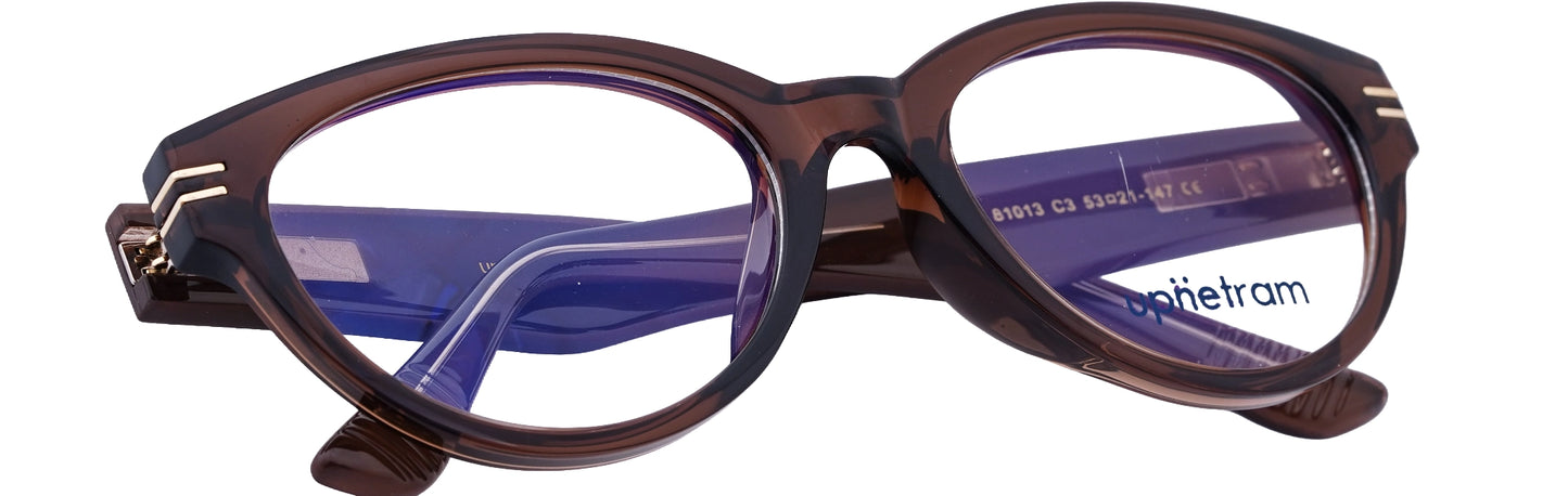 UP81013-C3-Handmade Mix Material-Havana Brown
