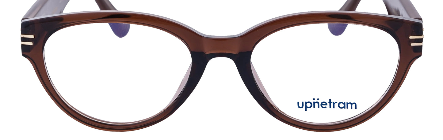 UP81013-C3-Handmade Mix Material-Havana Brown