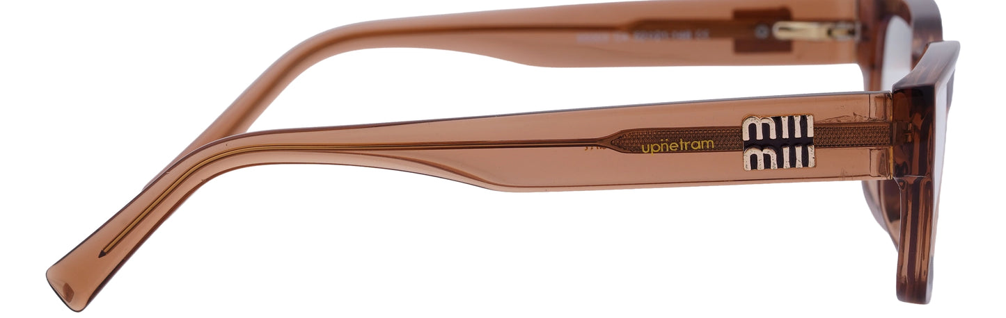 UP85003-C4-Handmade Mix Material-Translucent Brown