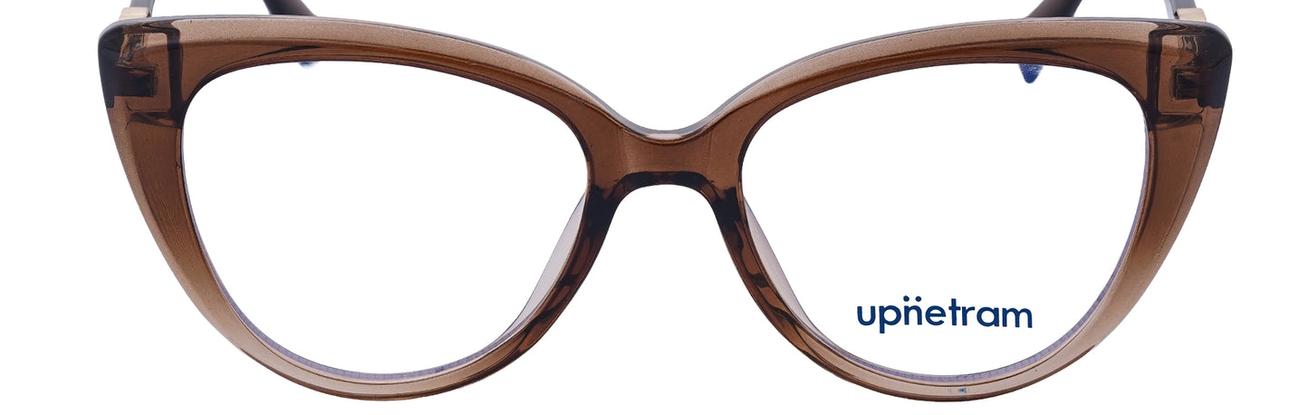 UP85007-C3-Handmade Mix Material-Havana Brown