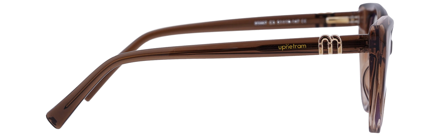 UP85007-C3-Handmade Mix Material-Havana Brown