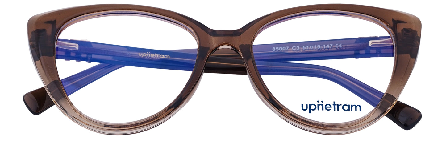 UP85007-C3-Handmade Mix Material-Havana Brown