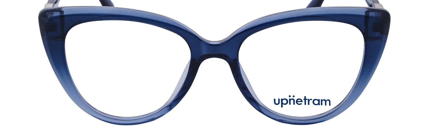 UP85007-C6-Handmade Mix Material-Glacier Blue