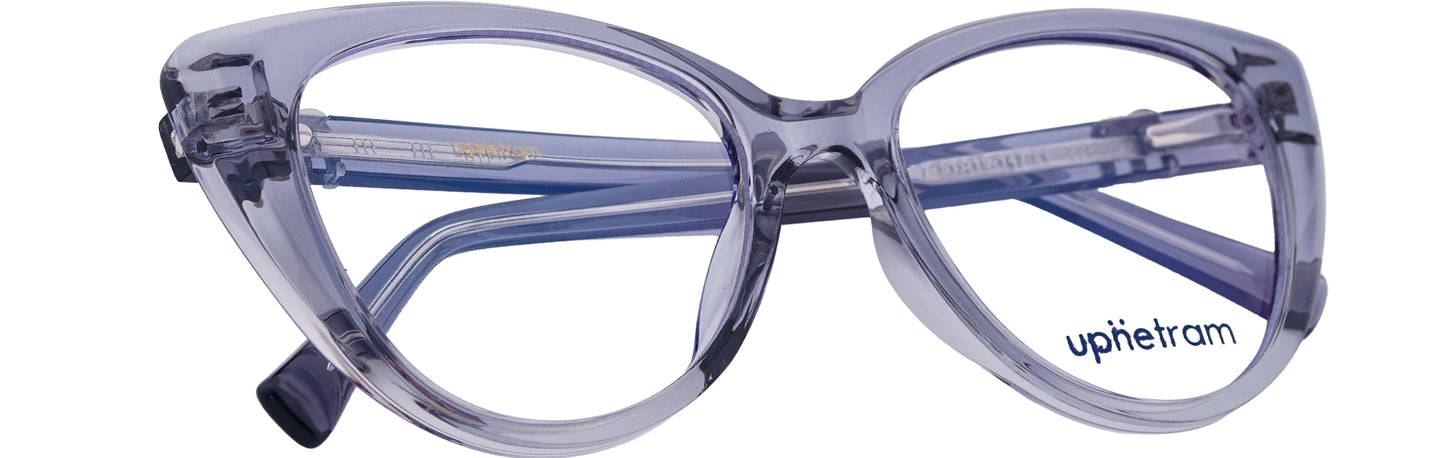 UP85007-C7-Handmade Mix Material-Crystal Grey