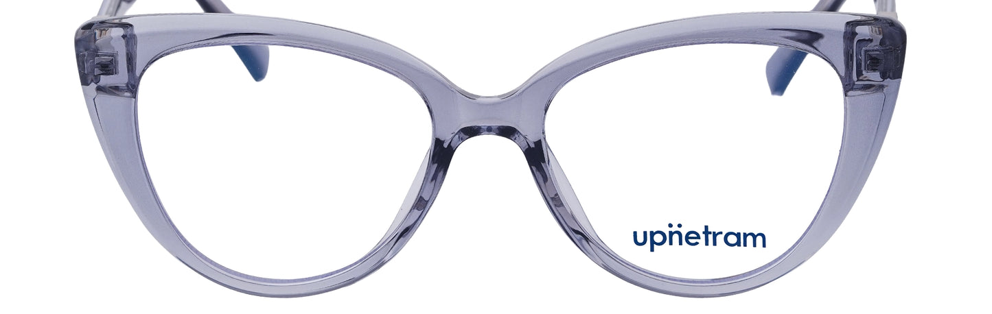 UP85007-C7-Handmade Mix Material-Crystal Grey