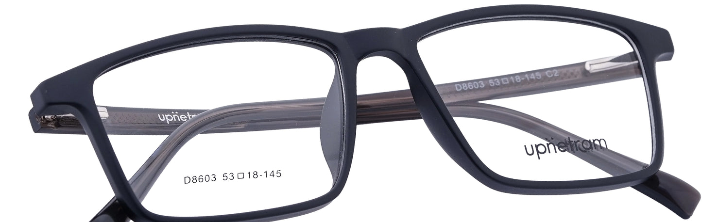 UP8603-C2-Handmade Mix Material-Matte Black