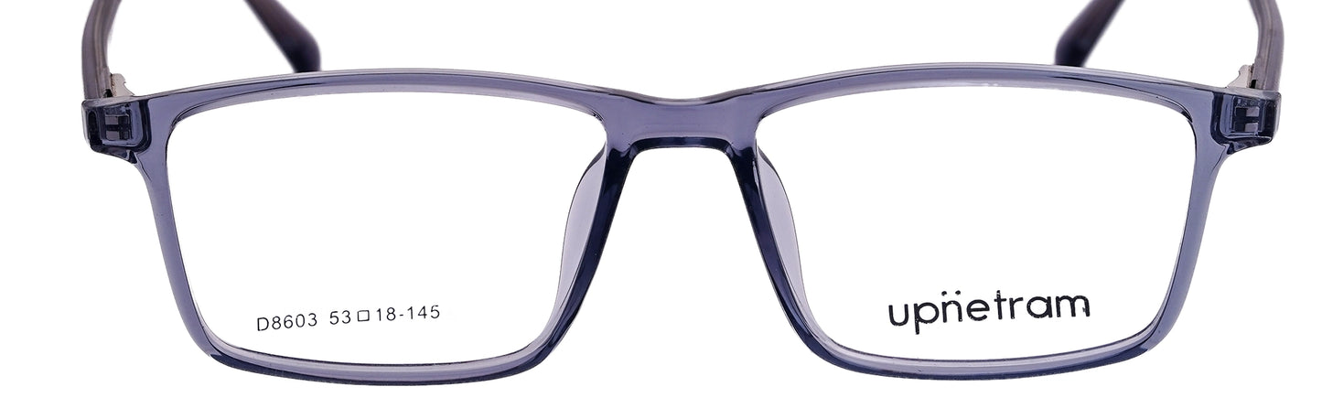 UP8603-C3-Handmade Mix Material-Translucent Grey