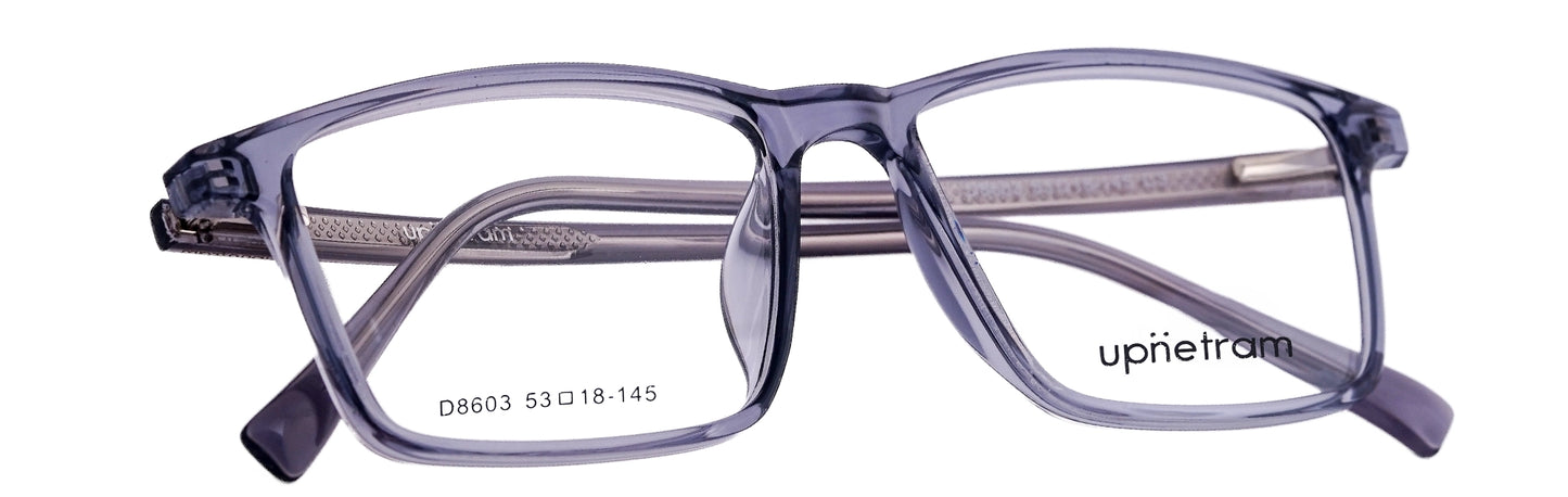 UP8603-C3-Handmade Mix Material-Translucent Grey