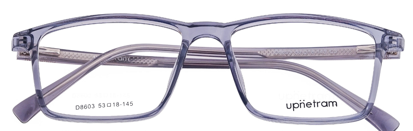 UP8603-C3-Handmade Mix Material-Translucent Grey