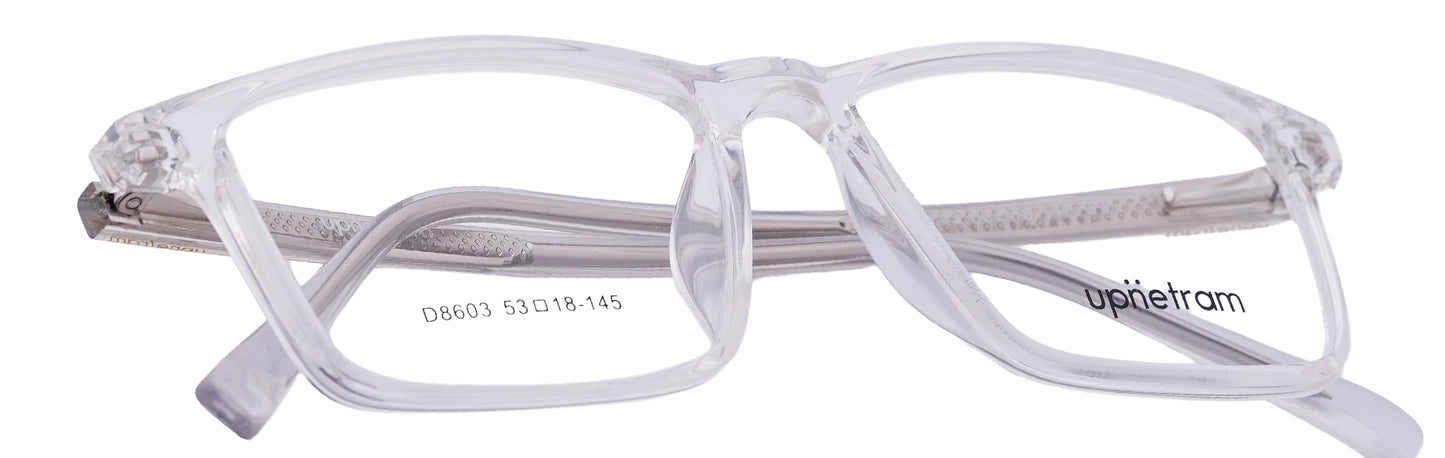 UP8603-C7-Handmade Mix Material-Crystal Clear