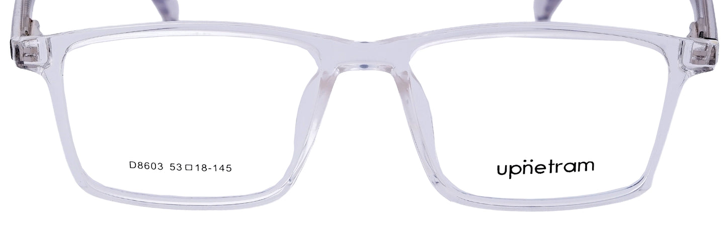 UP8603-C7-Handmade Mix Material-Crystal Clear