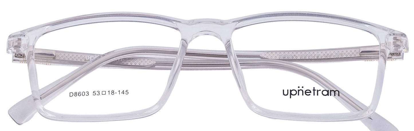 UP8603-C7-Handmade Mix Material-Crystal Clear