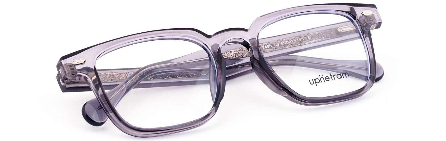UP8460-C3-Handmade Mix Material-Slate Grey