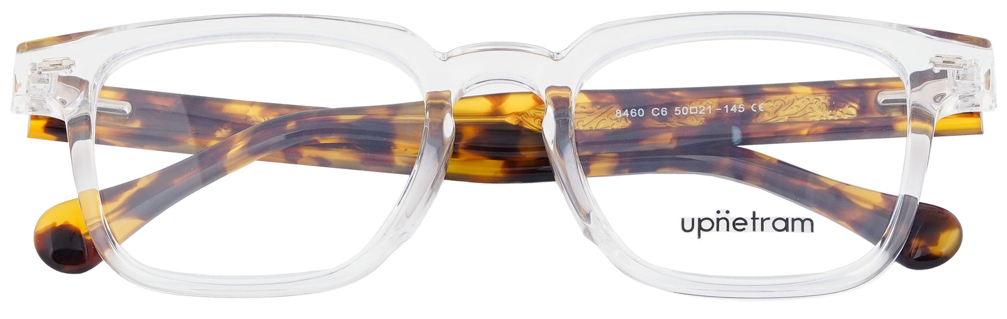 UP8460-C6-Handmade Mix Material-Crystal Clear
