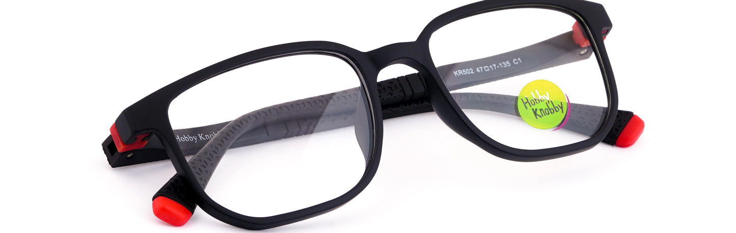 KA502-C1-Handmade Mix Material-Midnight Black