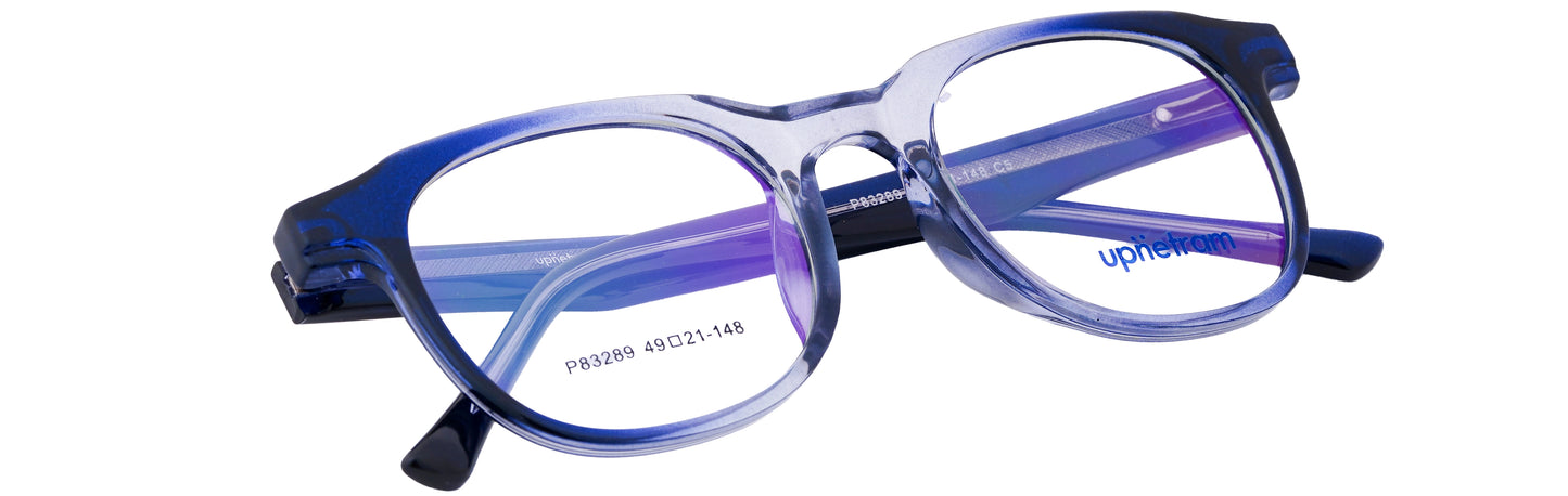 UP83289-C5-Handmade Mix Material-Glacier Blue