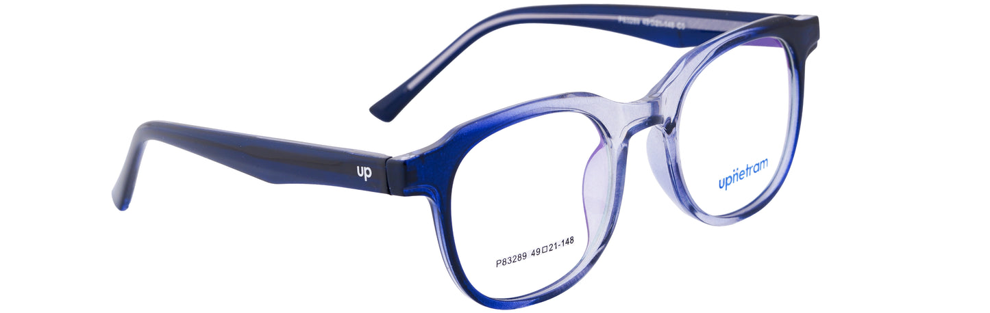 UP83289-C5-Handmade Mix Material-Glacier Blue
