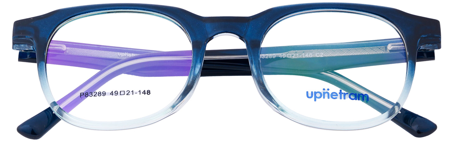 UP83289-C2-Handmade Mix Material-Midnight Blue