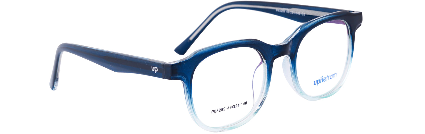 UP83289-C2-Handmade Mix Material-Midnight Blue