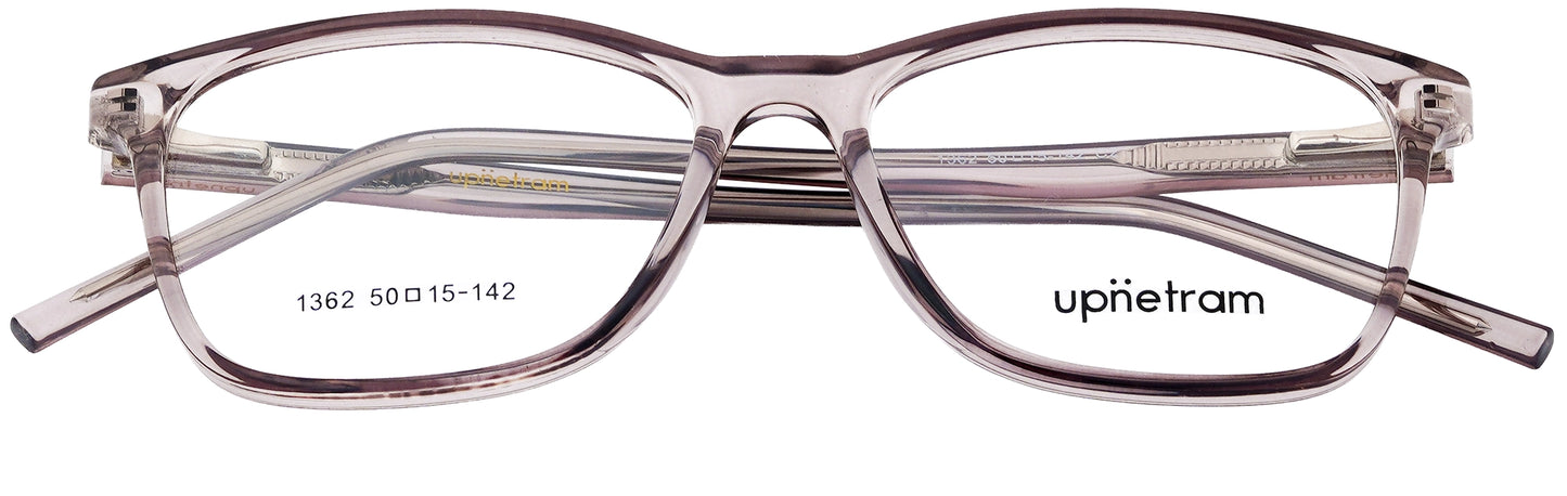 UP1362-C2-Handmade Mix Material-Transparent Grey