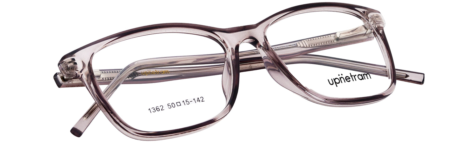 UP1362-C2-Handmade Mix Material-Transparent Grey