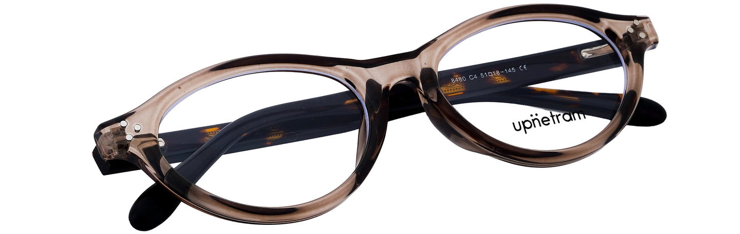 UP8480-C4-Handmade Mix Material-Light Brown