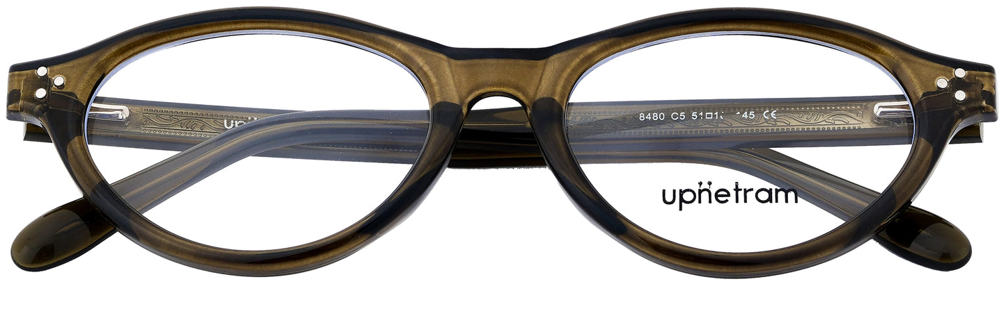 UP8480-C5-Handmade Mix Material-Crystal Oliver Green