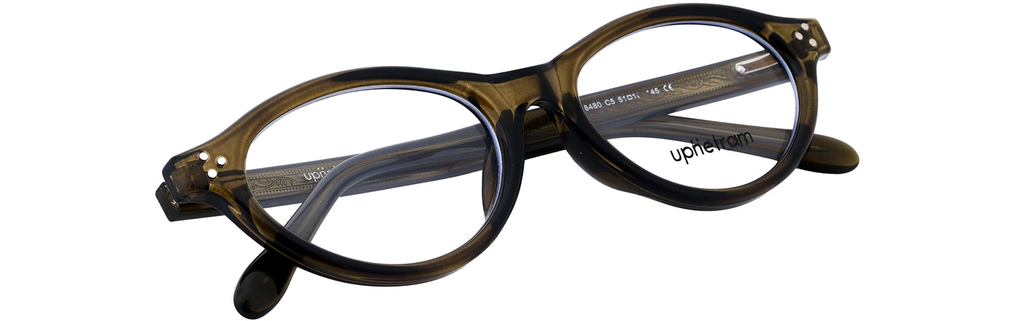 UP8480-C5-Handmade Mix Material-Crystal Oliver Green