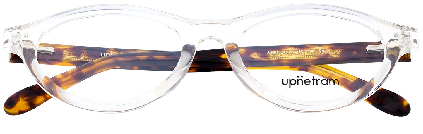 UP8480-C6-Handmade Mix Material-Crystal Transparent
