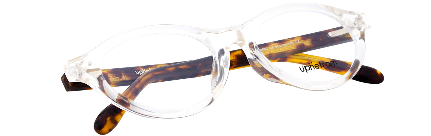 UP8480-C6-Handmade Mix Material-Crystal Transparent