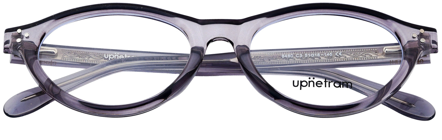 UP8480-C3-Handmade Mix Material-Smokey Grey