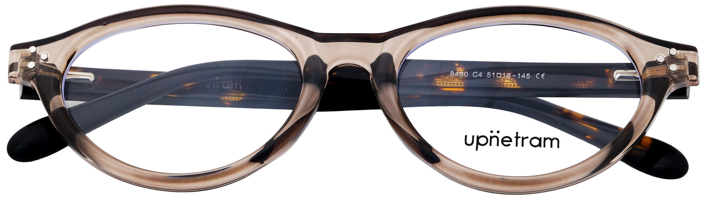 UP8480-C4-Handmade Mix Material-Light Brown