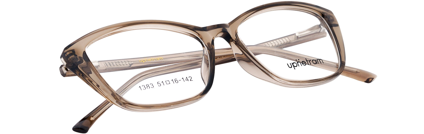 UP1383-C4-Handmade Mix Material-Crystal Brown