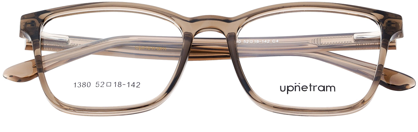 UP1380-C4-Handmade Mix Material-Crystal Brown
