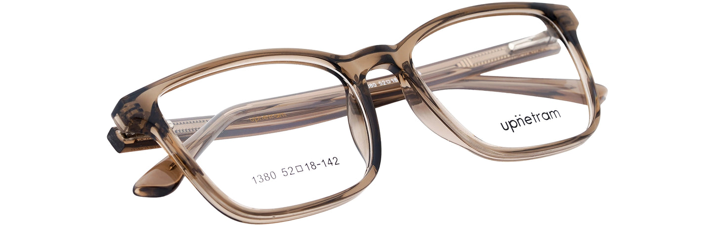 UP1380-C4-Handmade Mix Material-Crystal Brown