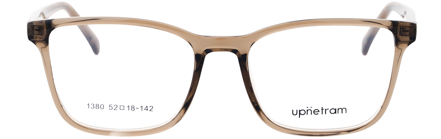 UP1380-C4-Handmade Mix Material-Crystal Brown